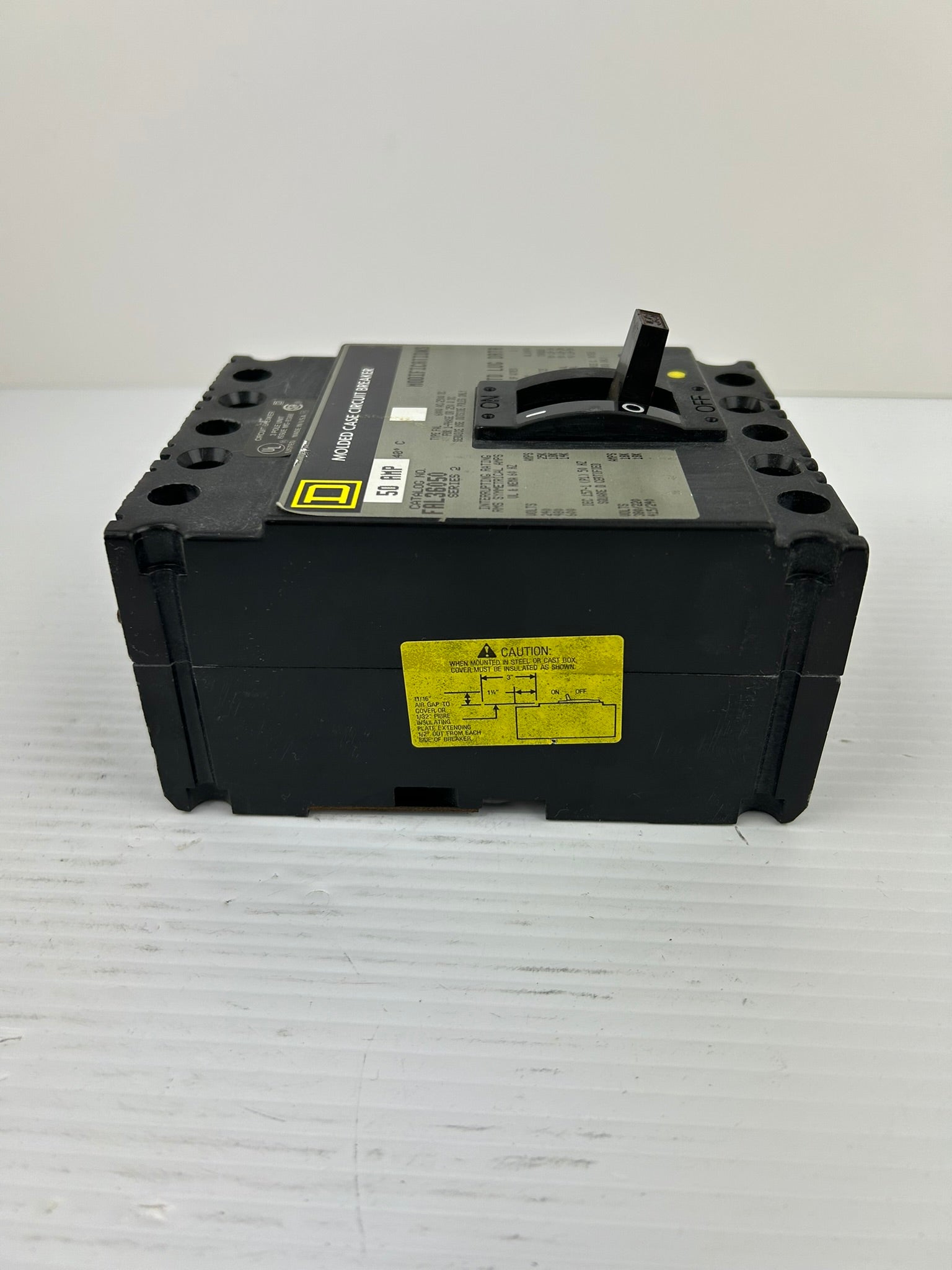 Square D FAL36050 Molded Case Circuit Breaker 50 Amp Series 2