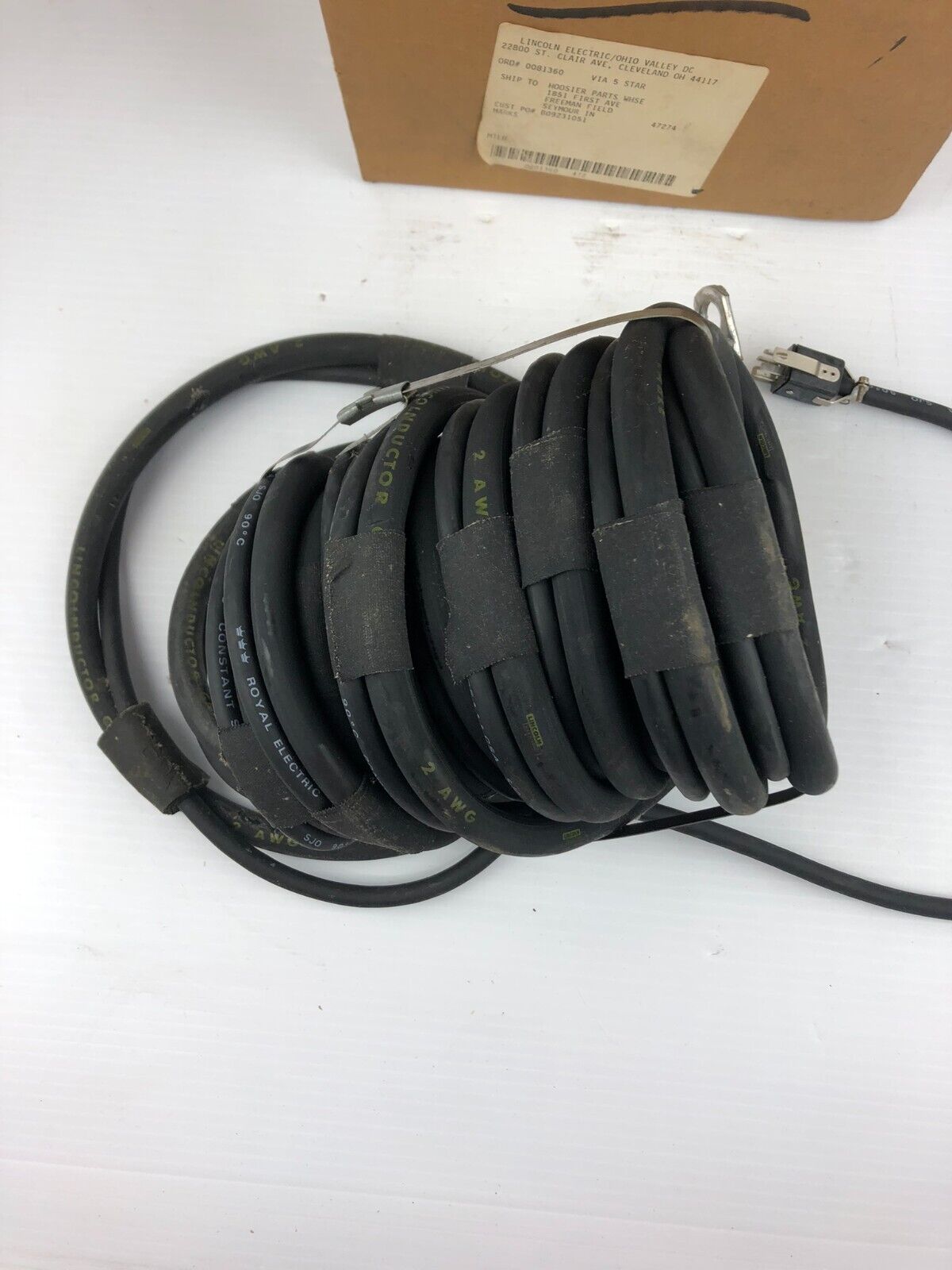 Lincoln Electric K-342 Welding Cable K342 2AWG