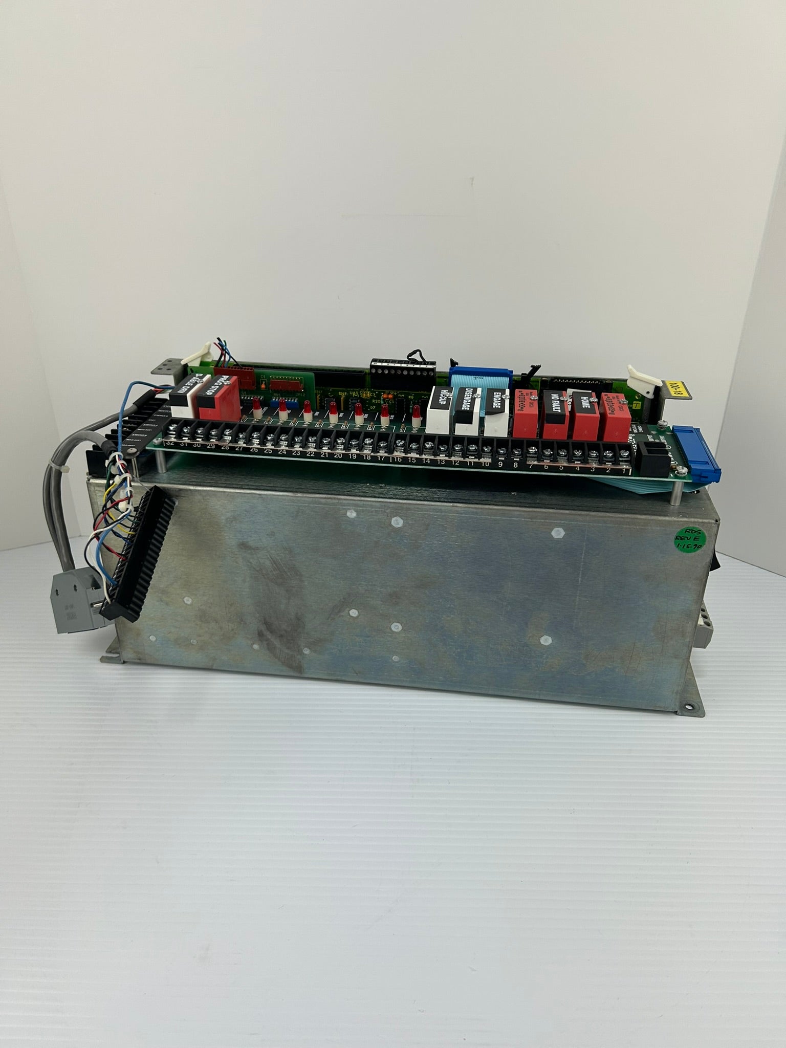 Ormec Servo Drive Module PB16A Circuit Board & Relays IDC5 ODC5