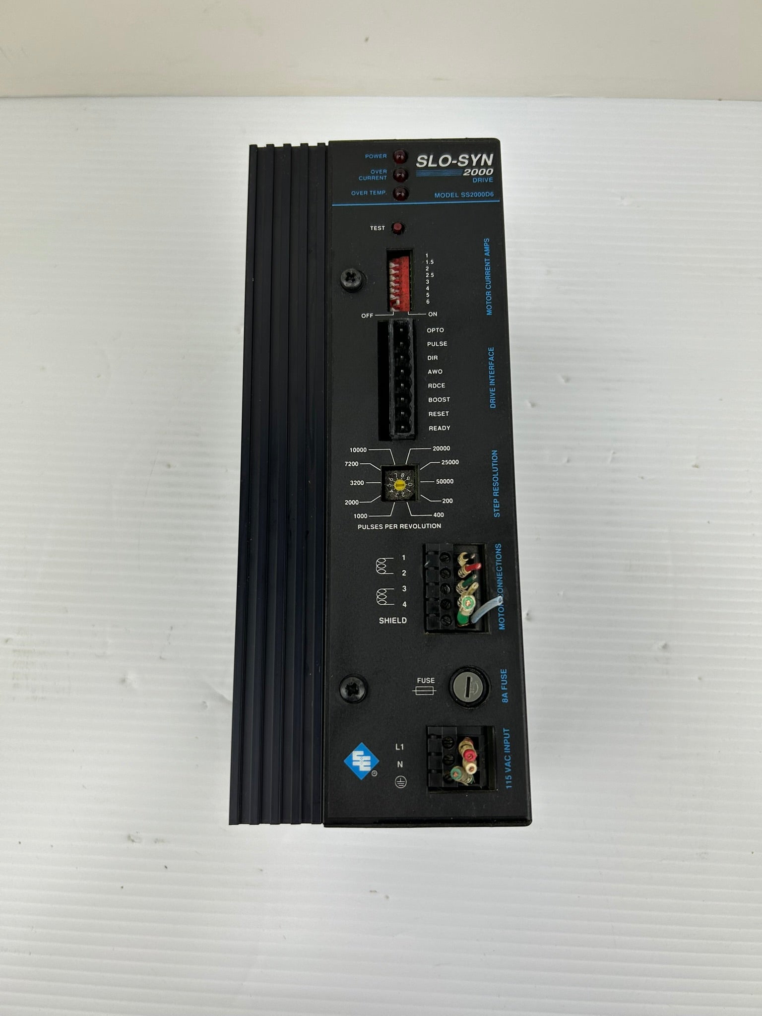 Superior Electric SS2000D6 SLO-SYN 2000 Drive Stepper Motor Driver 115VAC 7 Amp