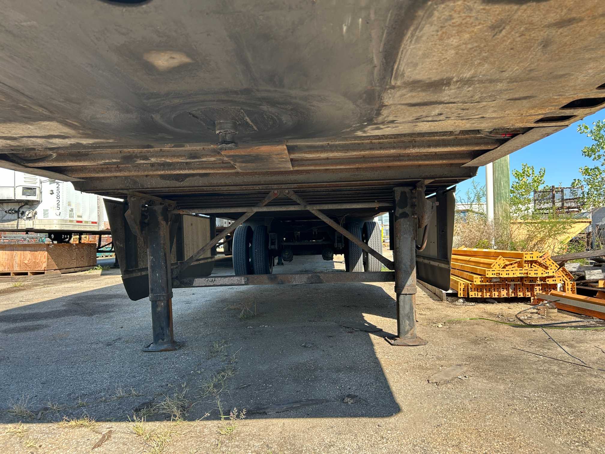 2015 Stoughton Pup Dry Van Semi Trailer 28' Spring / Roll Up 1DW1A2814FS620562