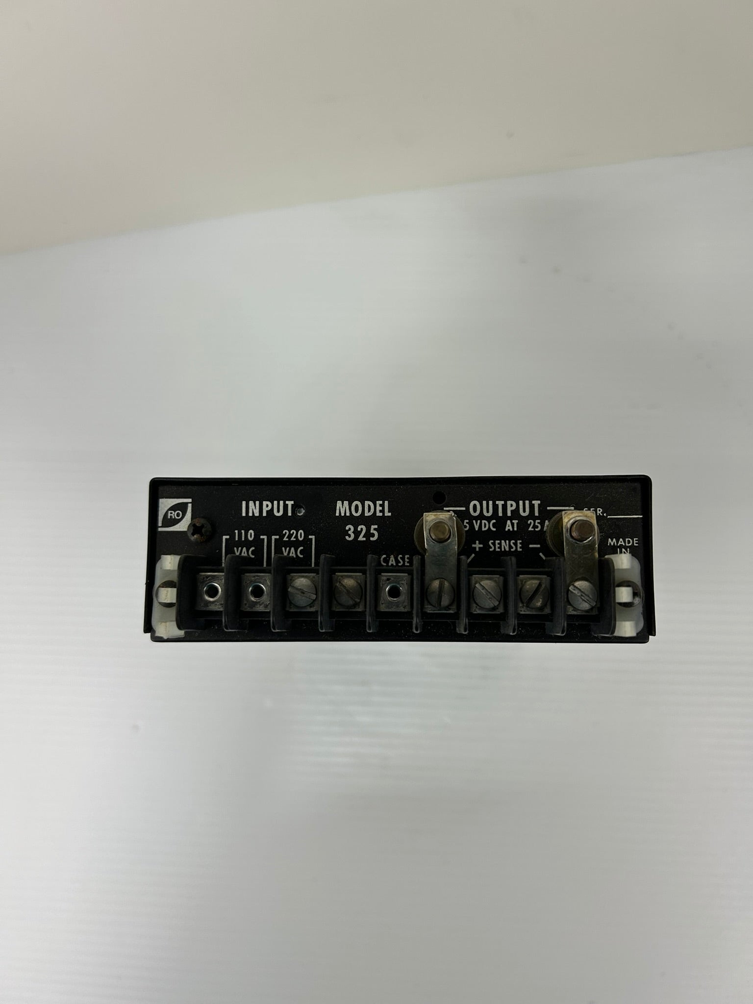 Ro 325 Power Supply