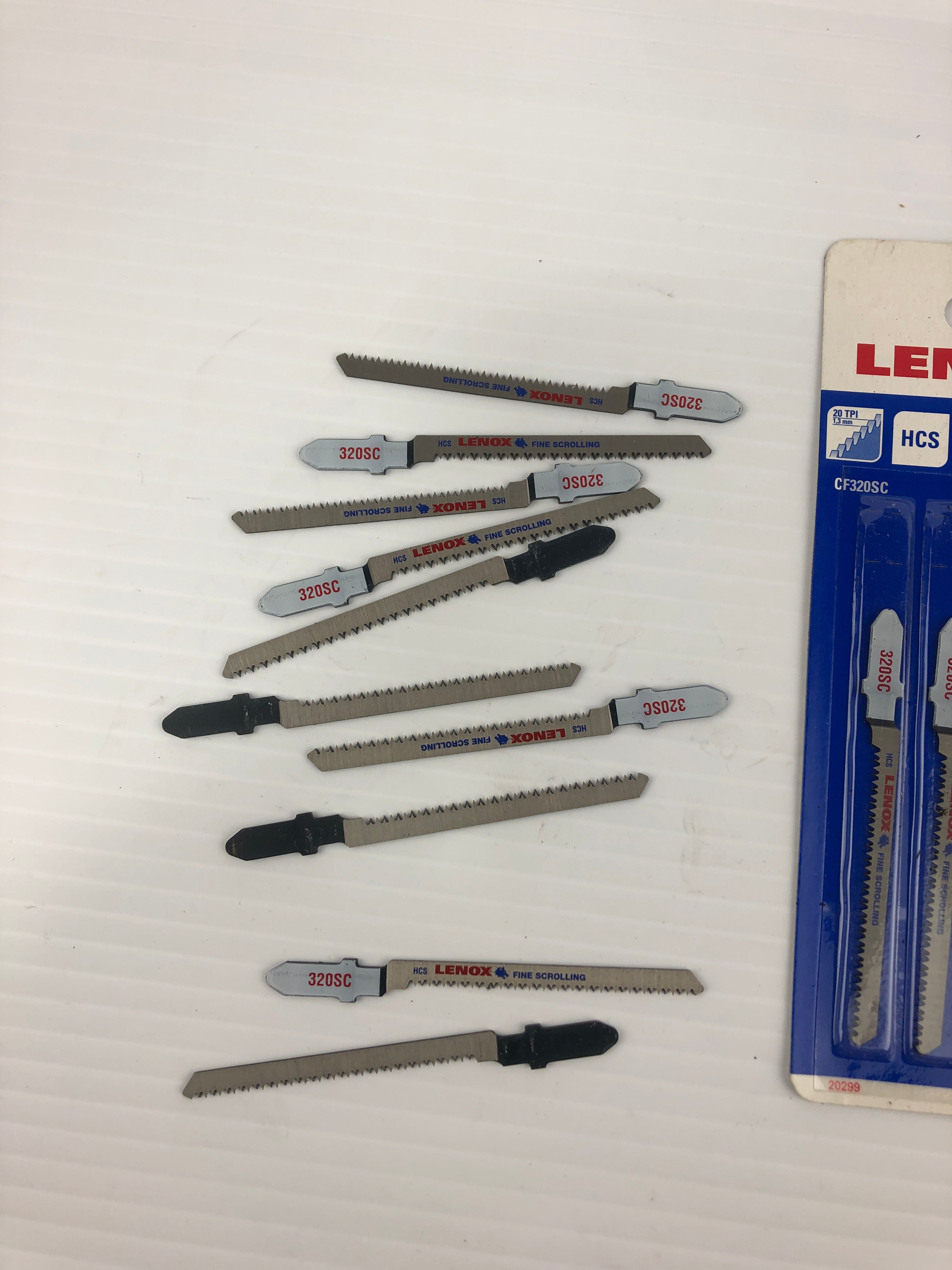 Lenox 320SC Fine Scrolling Blade - Lot of 20