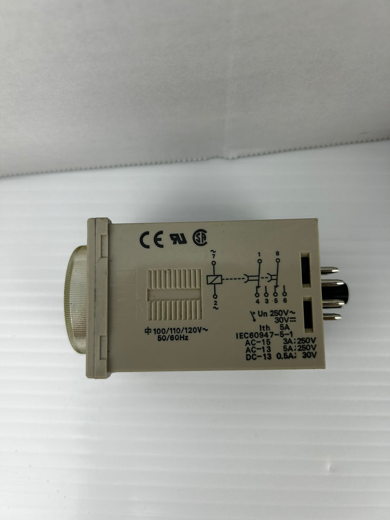 Omron H3CR-H8L Power Off Delay Timer Relay 0-0.6Sec. 250VAC 5A 50/60Hz