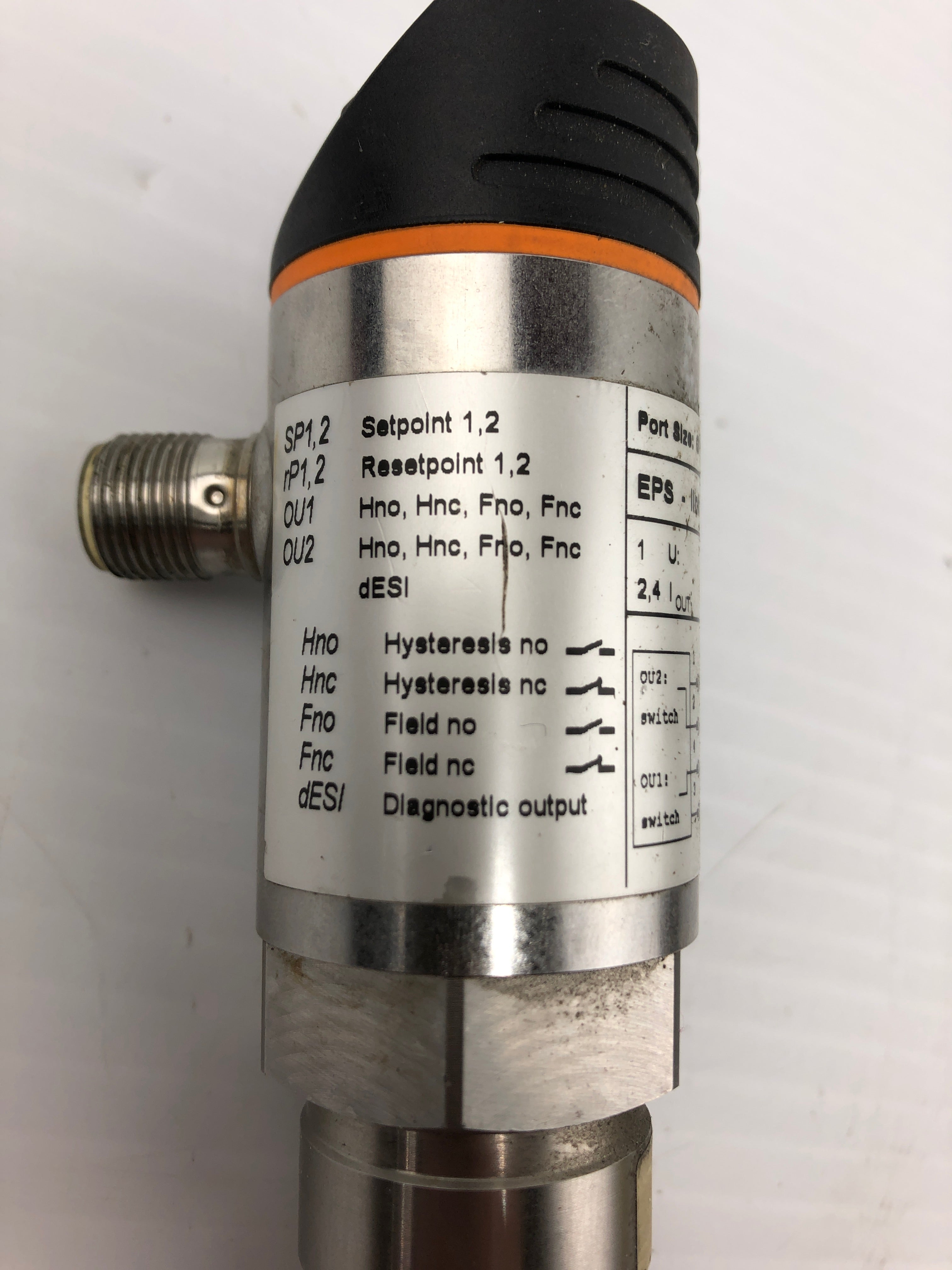 IFM PN7001 Electronic Pressure Sensor 5800 PSI