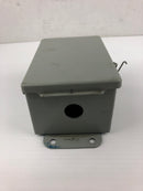 Hoffman A604CH Industrial Control Panel Enclosure 6" x 4" x 3" - Empty