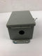 Hoffman A604CH Industrial Control Panel Enclosure 6" x 4" x 3" - Empty