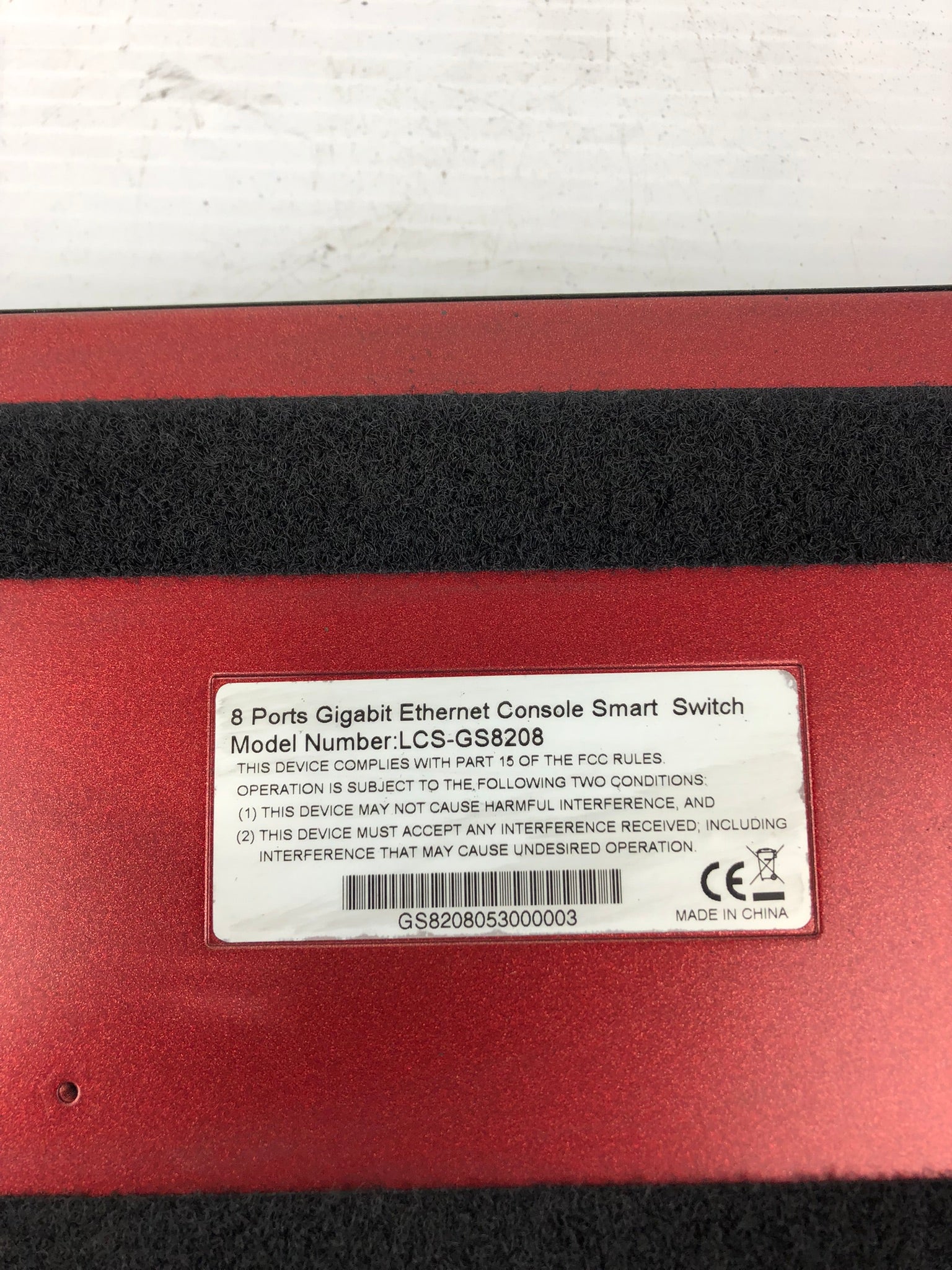 Longshine LCS-GS8208 8-Port Gigabit Ethernet Console Smart Switch
