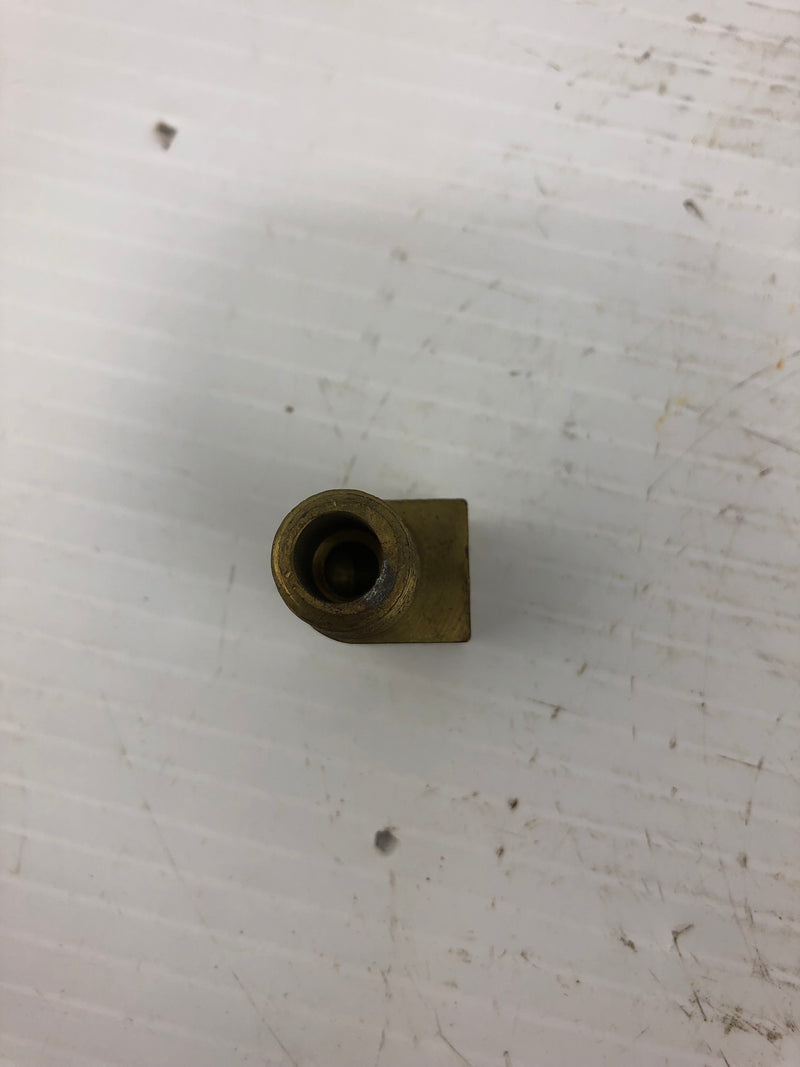 Brass 90 Degree Male Fitting Connector