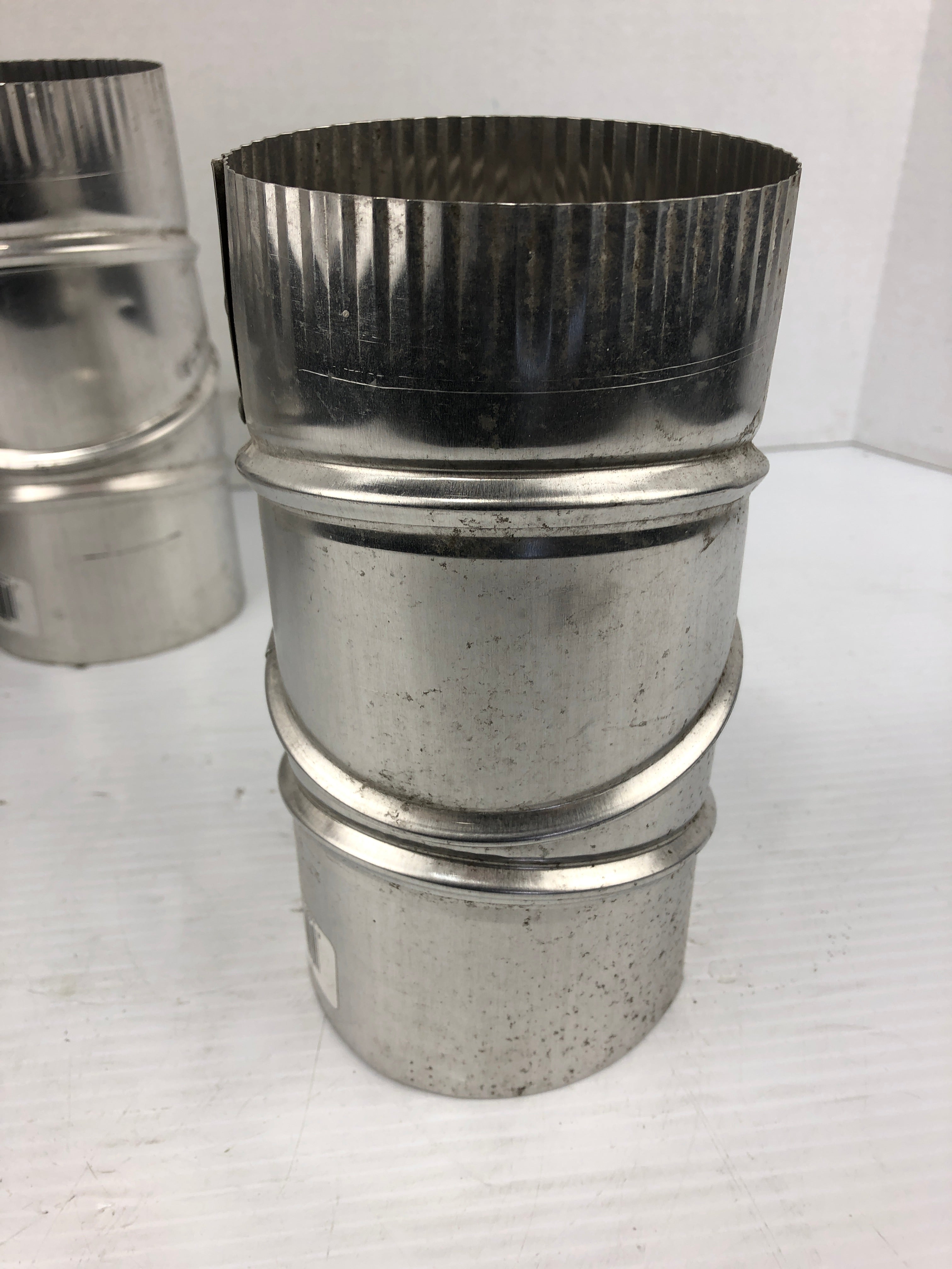 Everbilt E4E24HD 4" Aluminum 90-Degree Elbow Adapter Fitting - Lot of 4