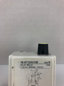 Allen-Bradley 700-HT12AU120 Time Delay Relay Ser. B 120VAC 50/60Hz With Base