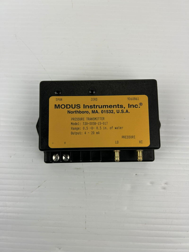 Modus Instruments Inc. T30-005B-15-017 Pressure Transmitter