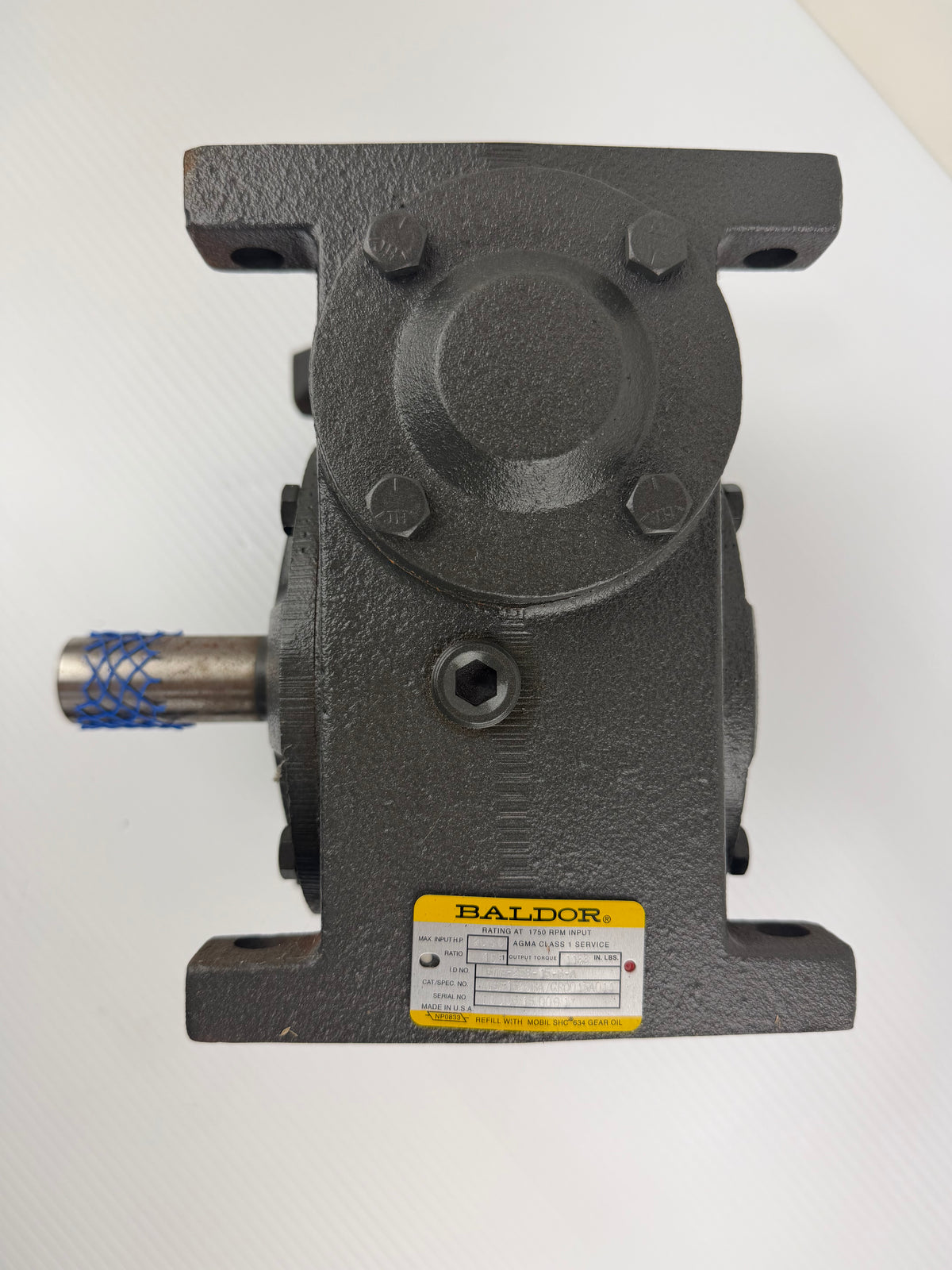 Baldor ST-256-15-B-A Right Angle Gear Reducer 15:1 2.5 HP