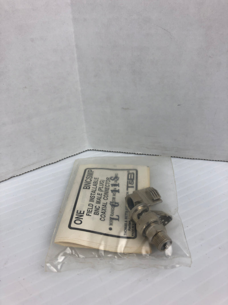 Thomas & Betts BNCSMP Versa-Tark BNC Male Coaxial Connector - Lot of 28