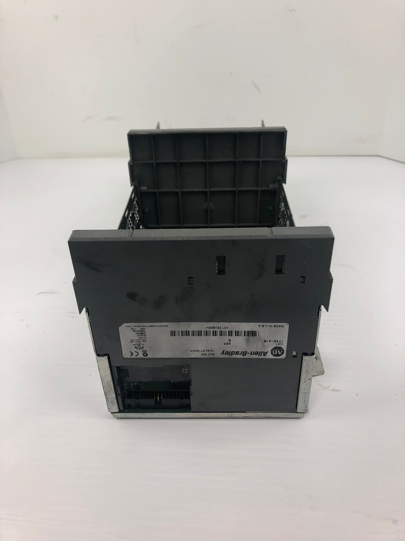 Allen-Bradley 1746-A10 /B SLC 500 10-Slot Rack - No Modules