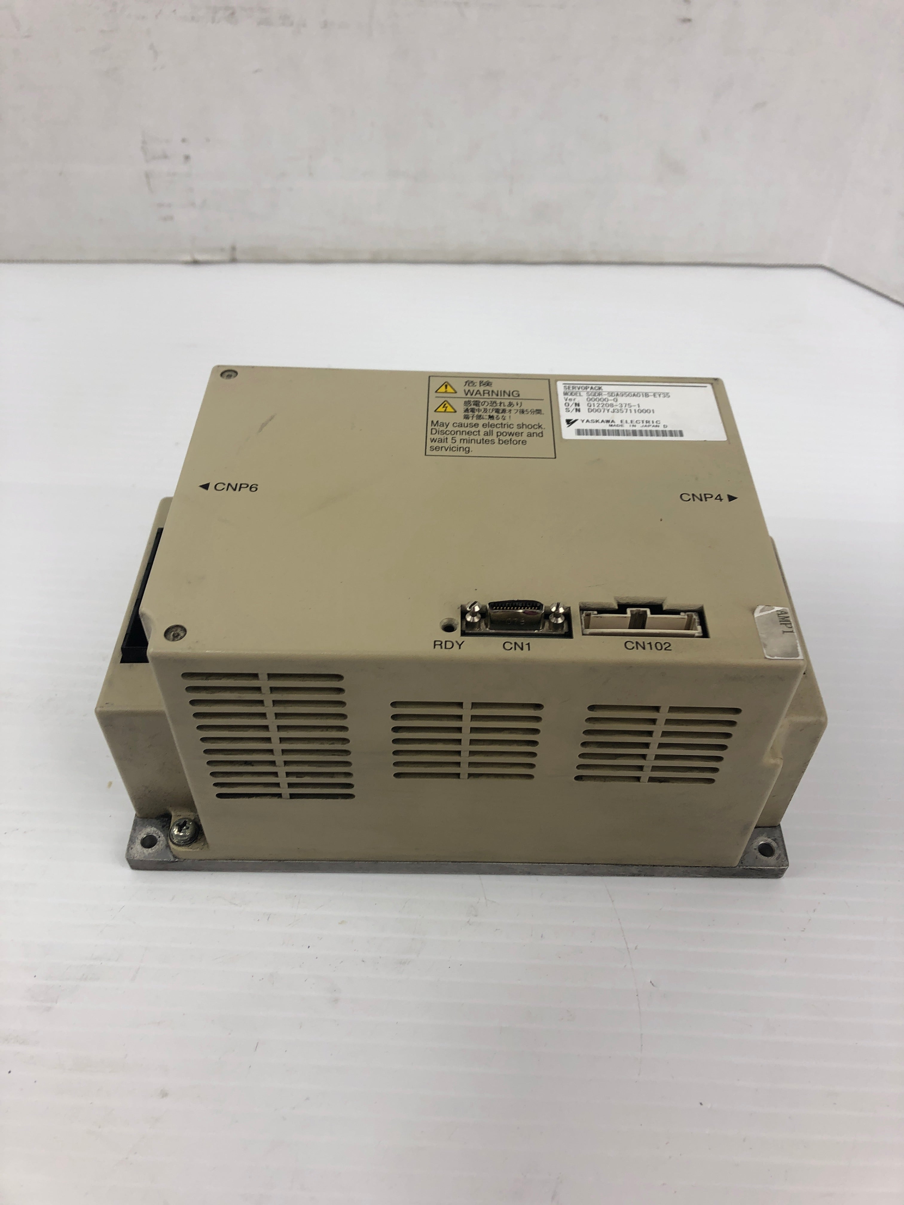 Yaskawa SGDR-SDA950A01B-EY35 Servopack Drive - BROKEN CASE