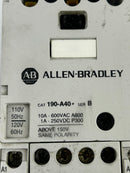 Allen Bradley 190-CPS40* Coordinated Protected Starter 190-A40* 190-P010