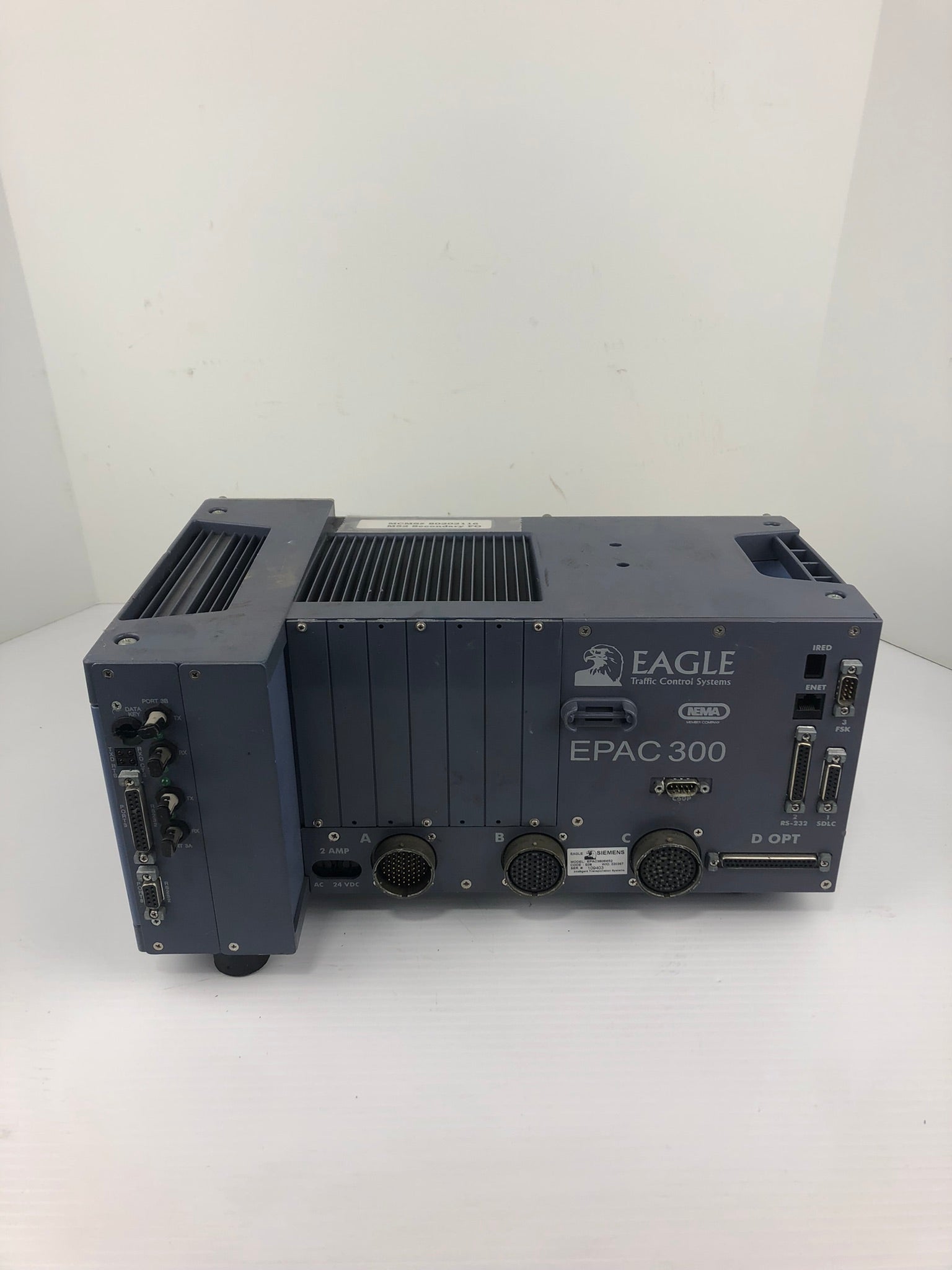 *** Siemens EPAC3808M52 Eagle M50 Traffic Signal Light Controller - No Screen