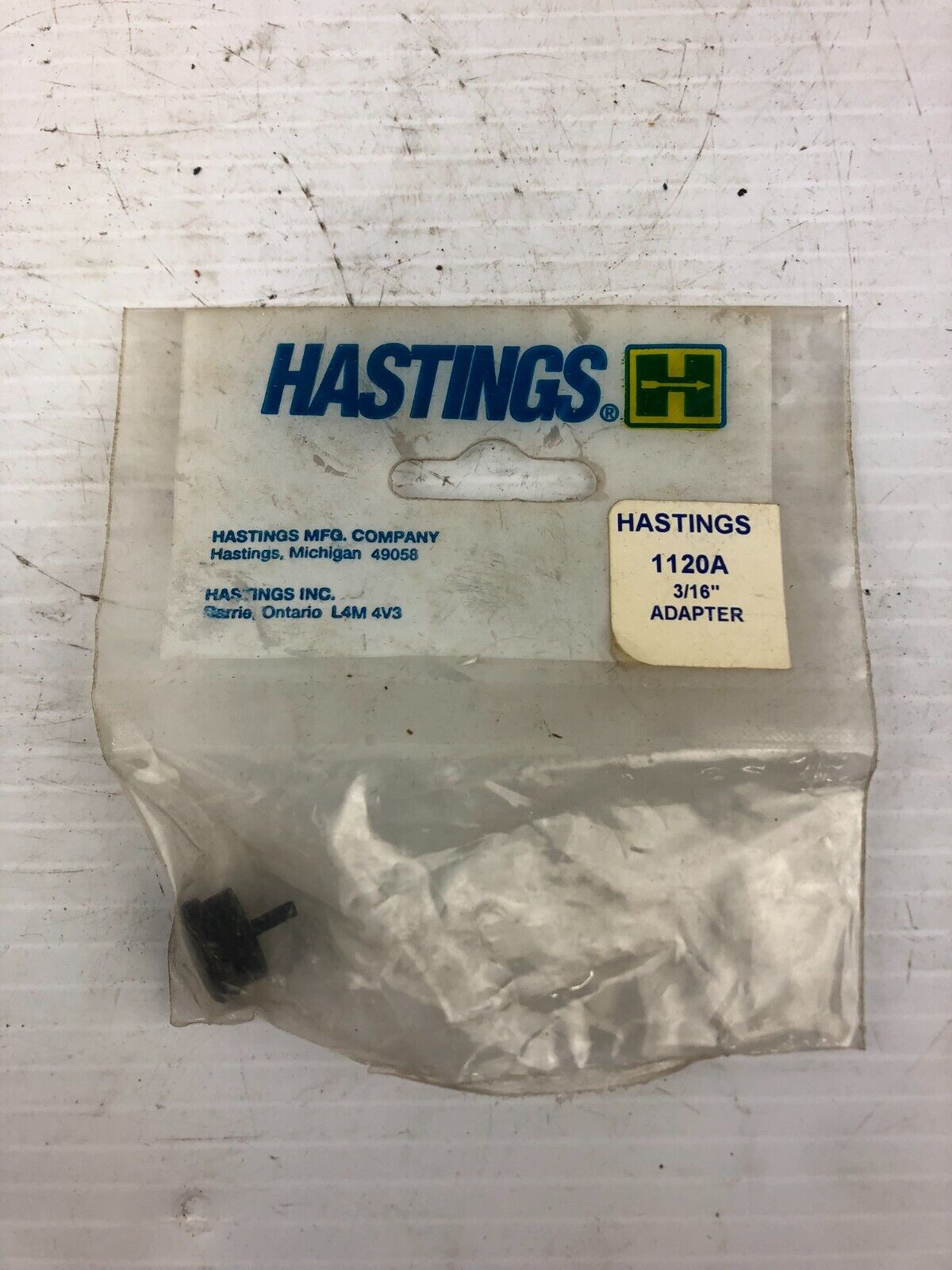 Hastings 1120A 3/16" Adapter Adaptor
