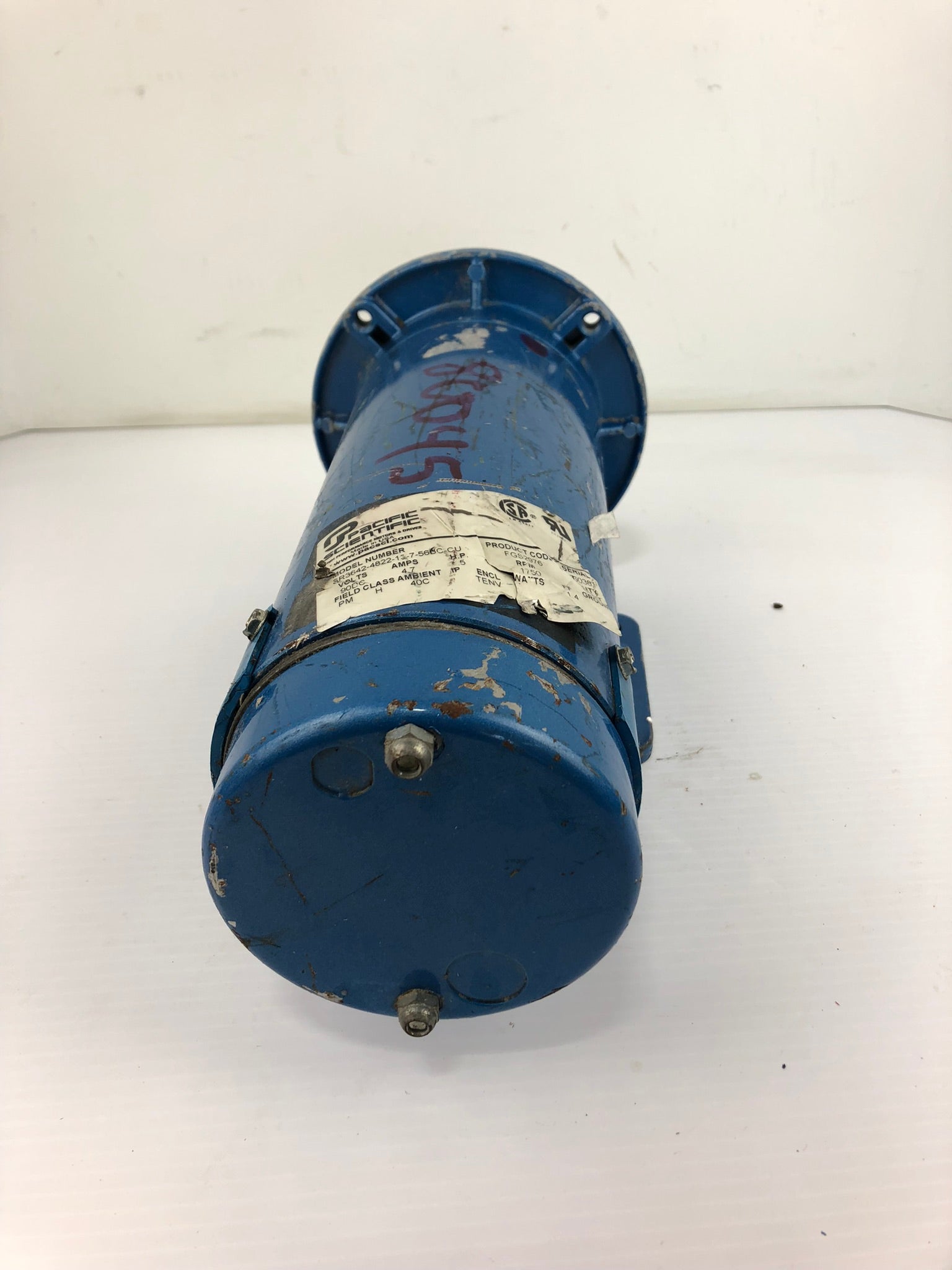 Pacific Scientific SR3642-4822-13-7-56BC-CU Motor 5 HP 1750 RPM 4.7A