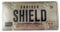 Cruiser License Plate "Bubble Shield" Clear 74100