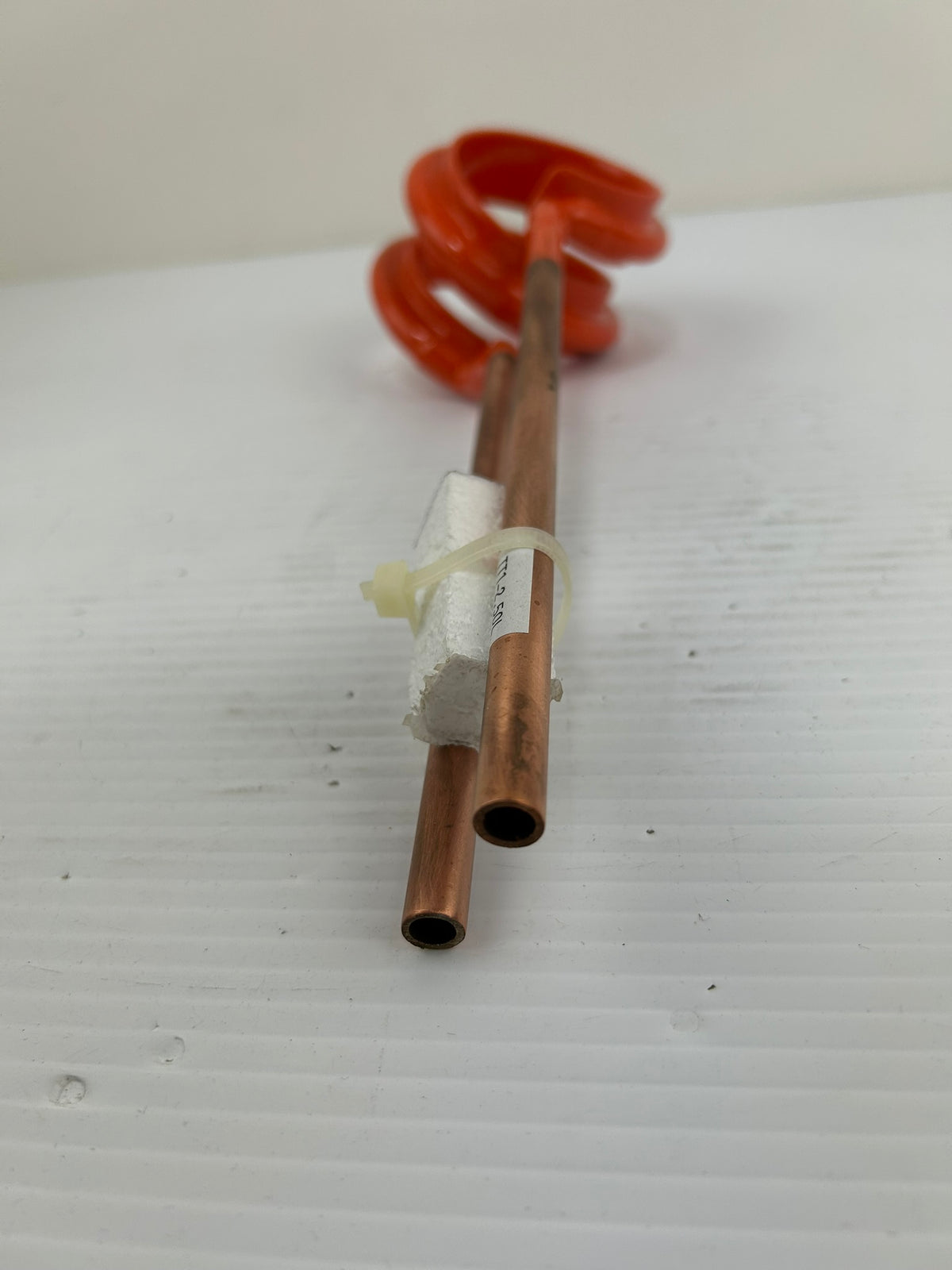 High Frequency Copper Tube Induction Heating Coil for Welding TT1-2.50L Orange