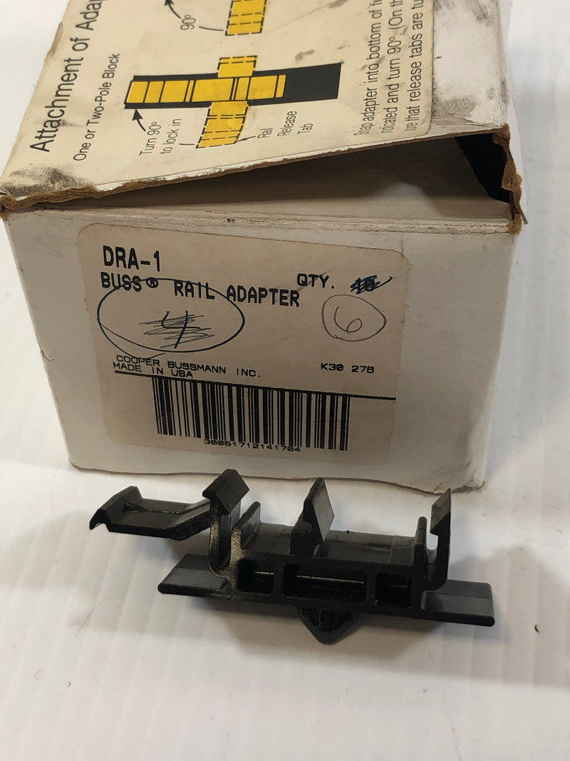 Buss DRA-1 Fuse Rail Adapter - Lot of 6