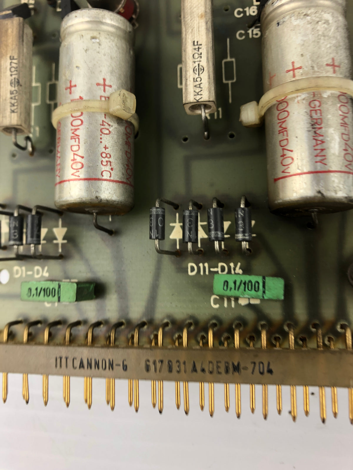 Zentro-Elektrik 1093 Power Supply Circuit Board 6017
