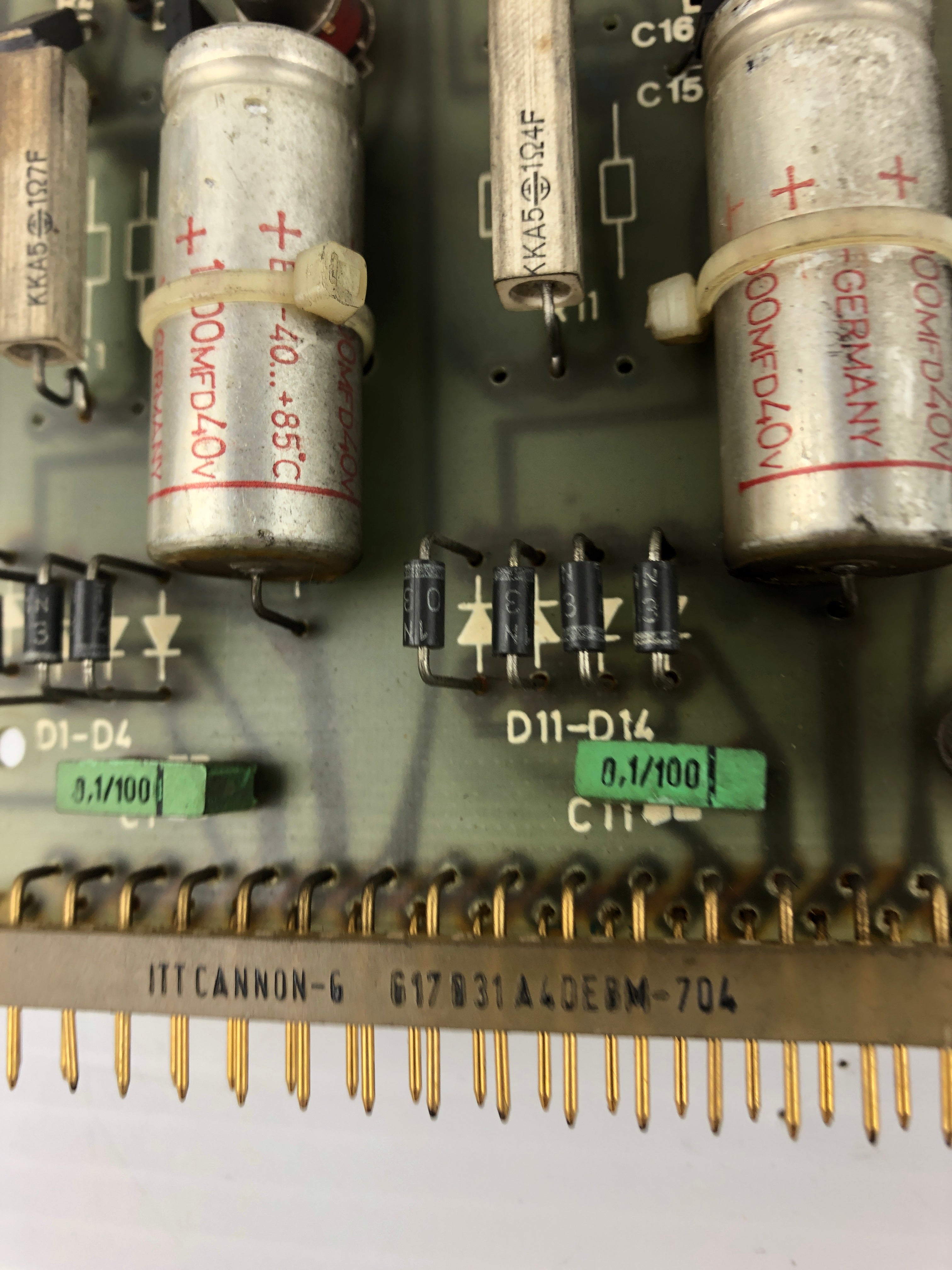 Zentro-Elektrik 1093 Power Supply Circuit Board 6017