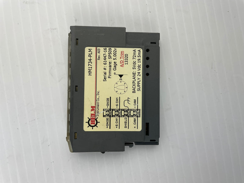 Helm HM1734-PLM I/O Point Input Module