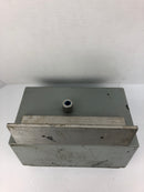 Hoffman C8C12 Sloped Operator Control Enclosure with Bottom Bracket - Empty