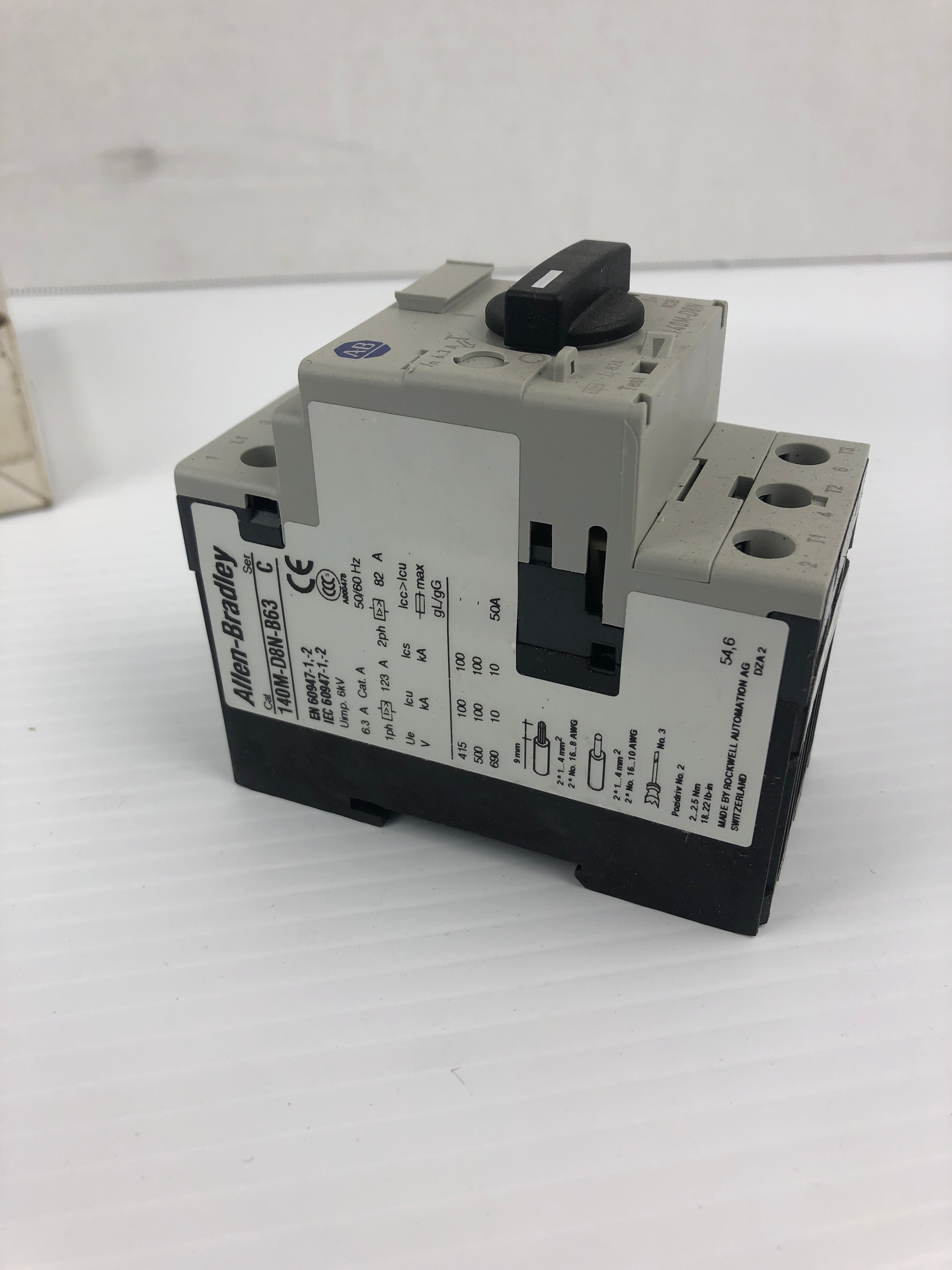 Allen Bradley 140M-D8N-B63 Motor Circuit Protector Series C