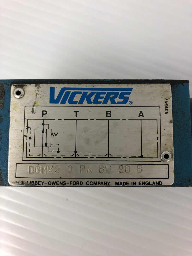 Vickers DGMX2-3-PA-BW-20-B Pressure Reducing Valve