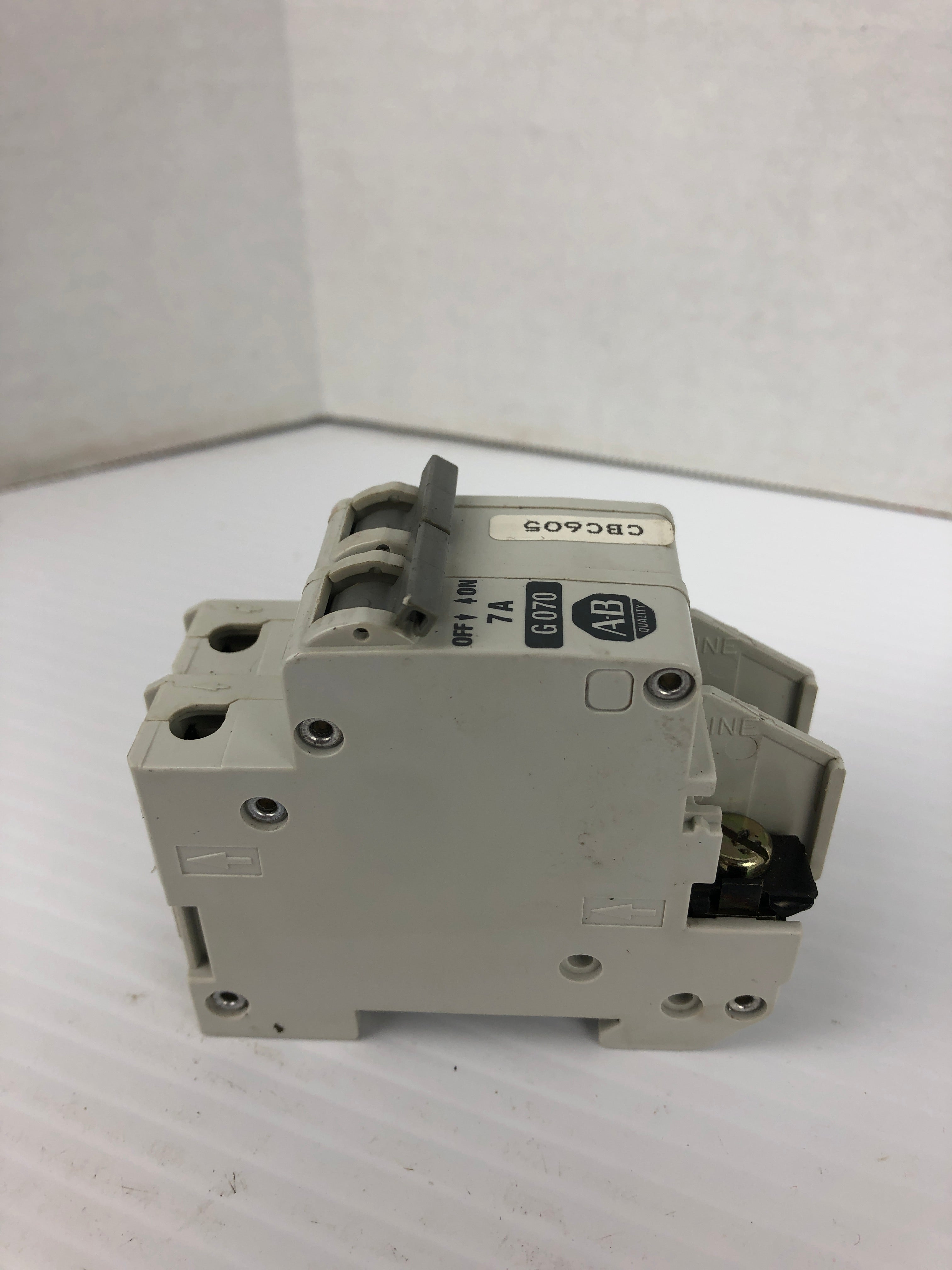 Allen Bradley 1492-CB2 Circuit Breaker Ser. A G070 7A 2P