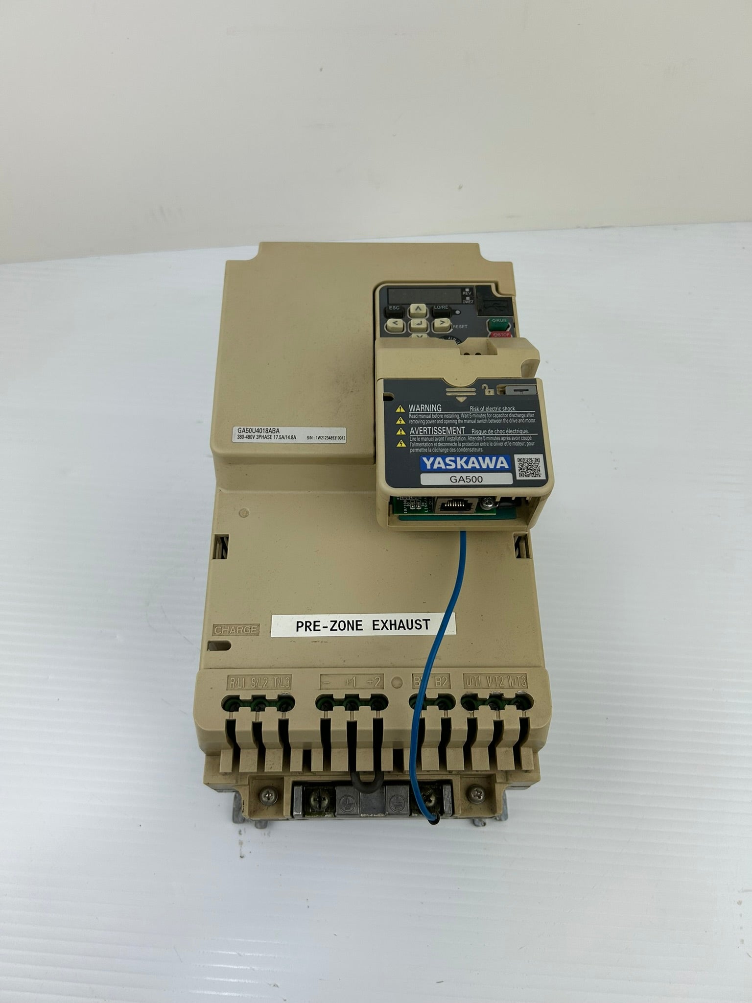 Yaskawa CIPR-GA50U4018ABAA-AAAASA AC Drive Rev A