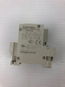 Mitsubishi Electric CP30-BA Circuit Protector 2 Pole 2A 220 VAC 2.5kA 50/60 Hz