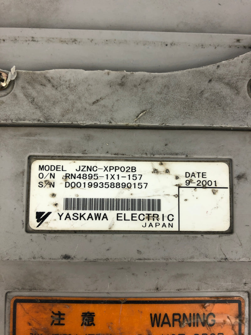 Yaskawa Electric Motoman JZNC-XPP02B Teach Pendant D00199358890157 - Parts Only