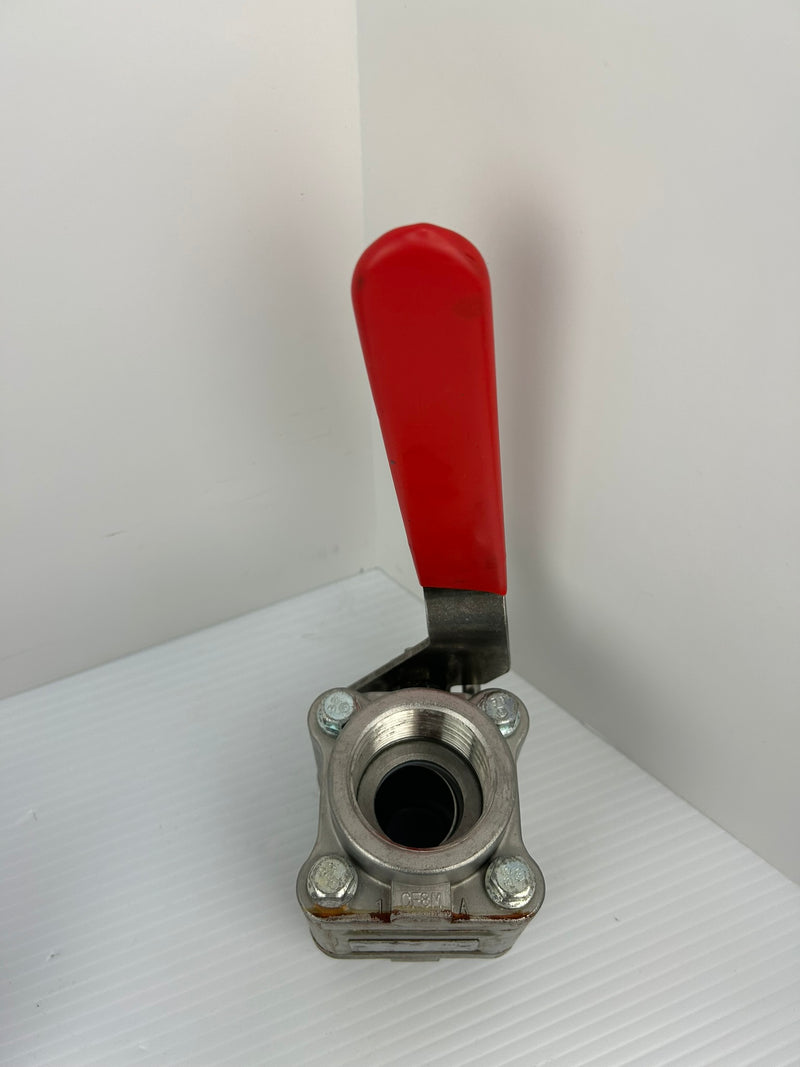 Worcester 11/2 4466TSE R2 TS71 Ball Valve A351 CF8M HCPC 4EE6