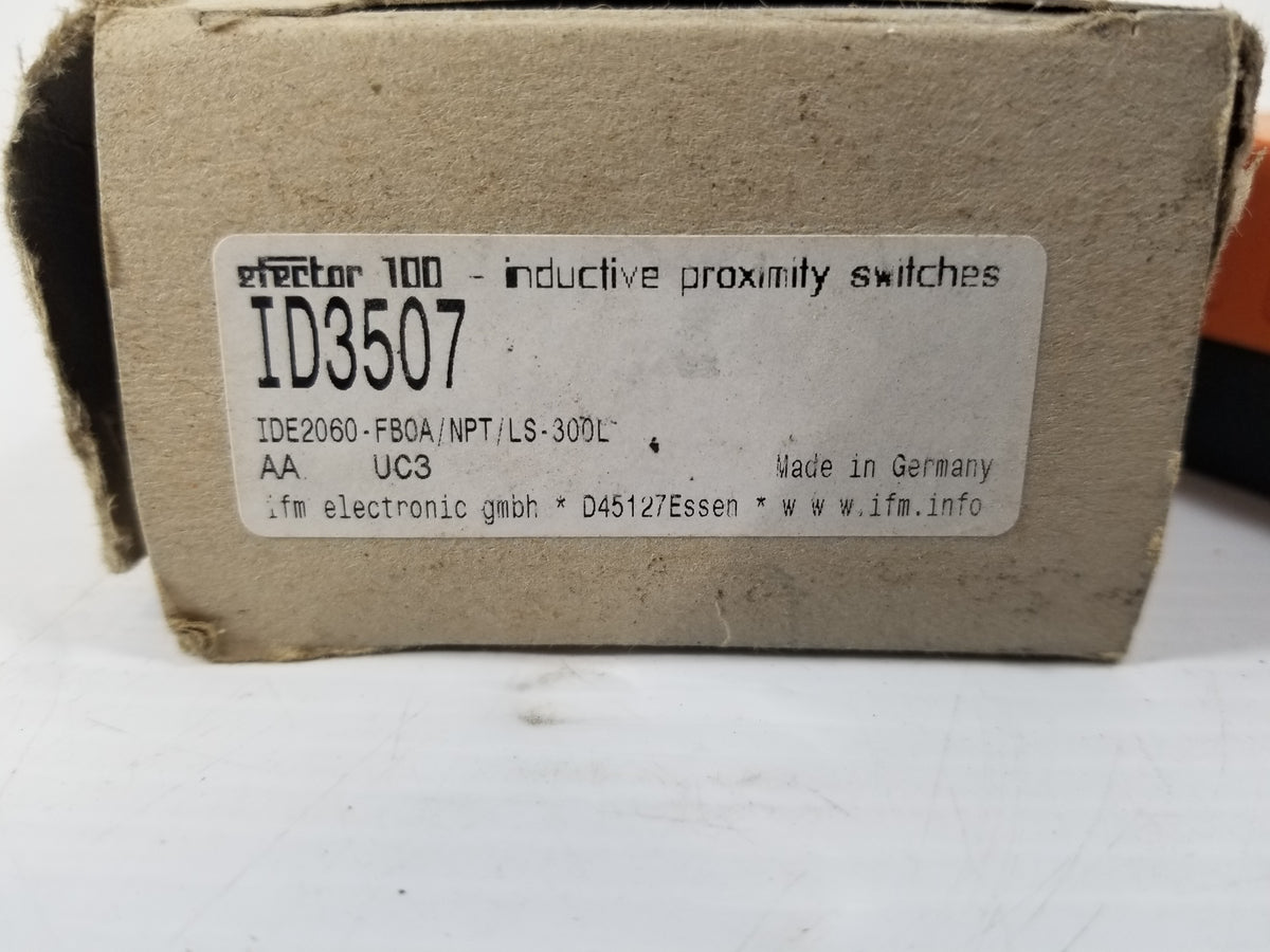 IFM Efector ID3507 Inductive Proximity Sensor
