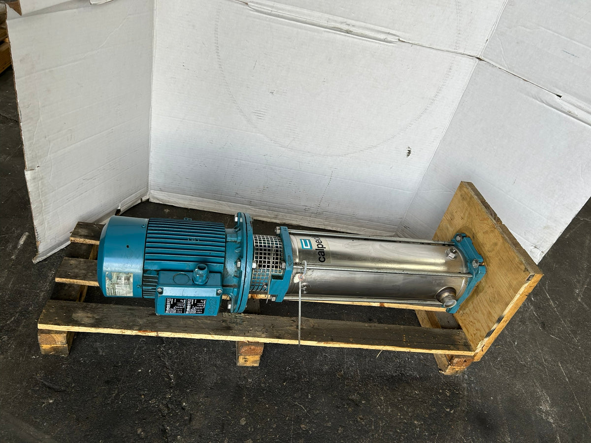 Calpeda MXV 25-214-60/C Vertical Multistage Pump 5.5HP 460V 3PH M112 V1-4T Motor
