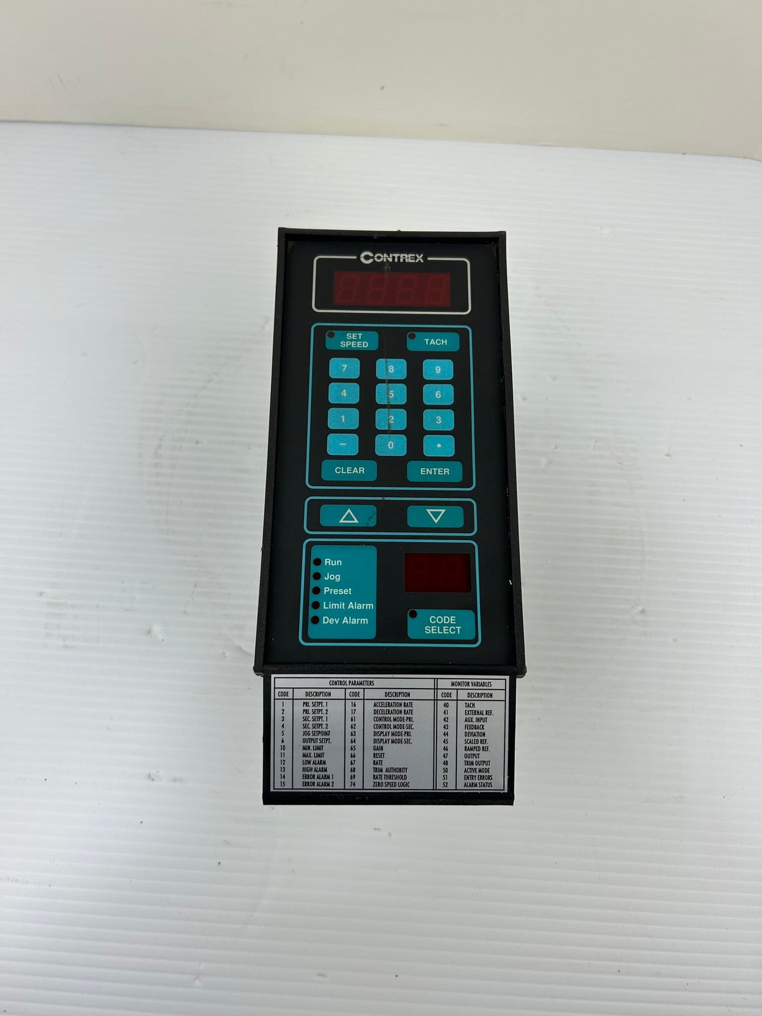 Contrex M-TRIM 2 Universal Digital Motor Speed Controller 3200-1602 Rev E