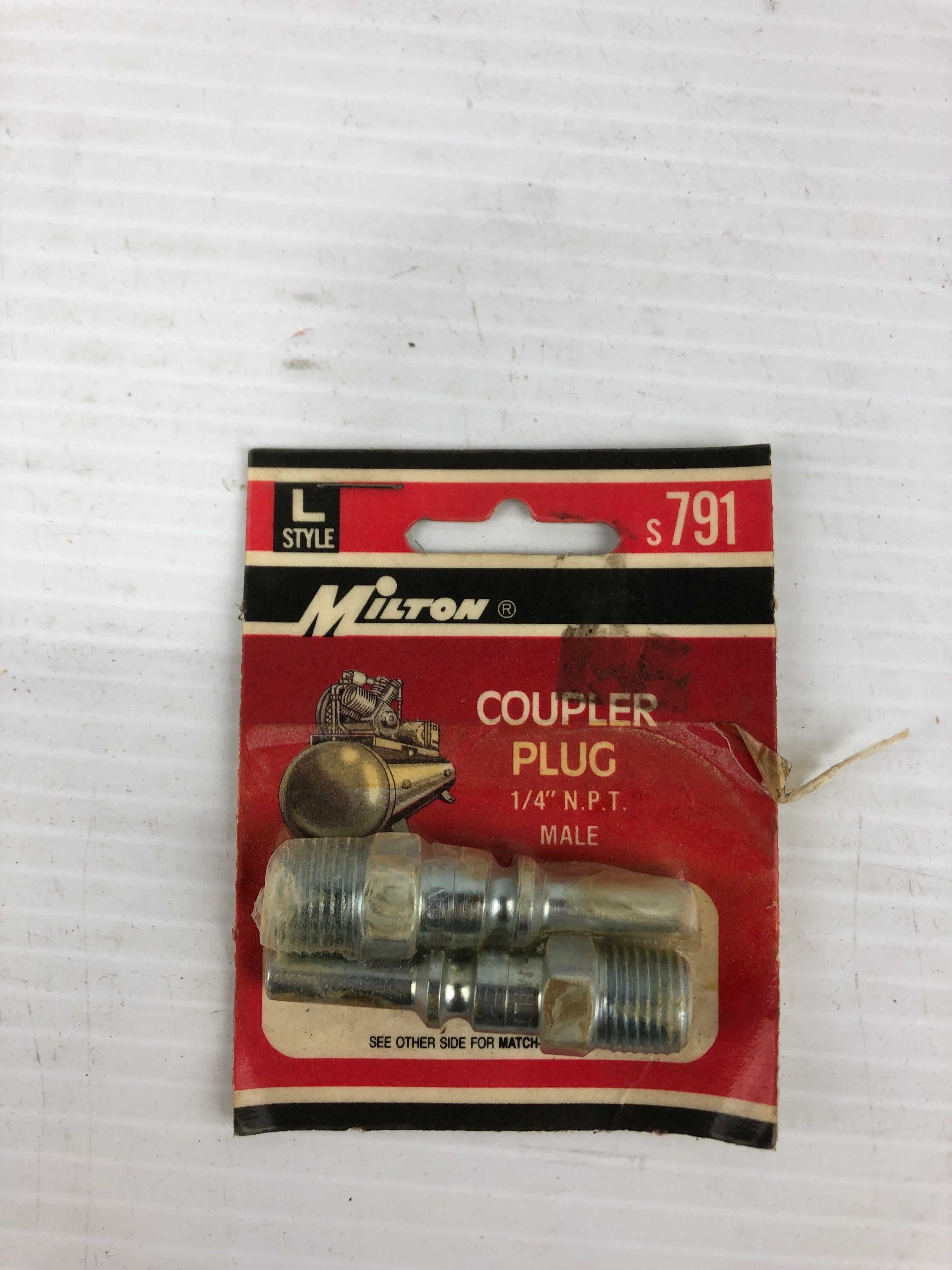 Milton S791 Coupler Plug 1/4" NPT