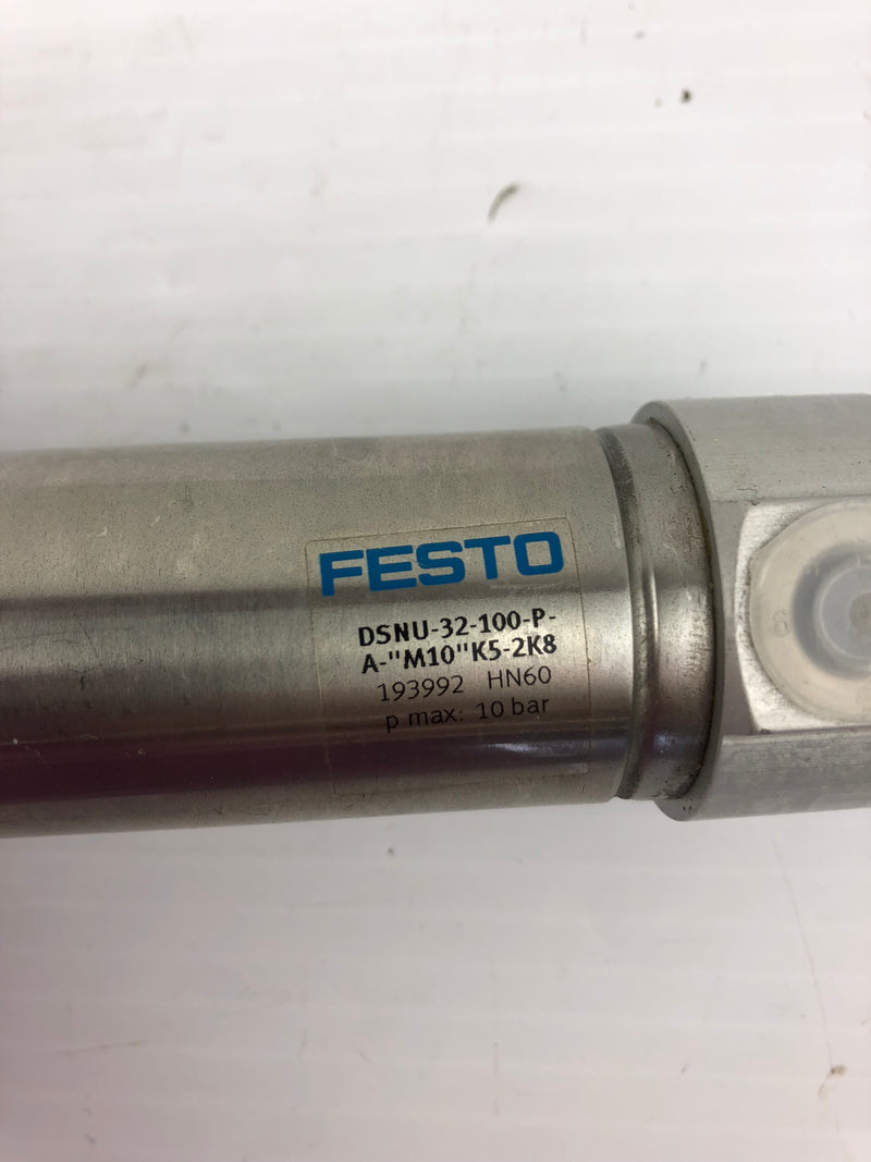 Festo DSNU-32-100-P-A-"M10"K5-2K8 Cylinder 193992 HN60