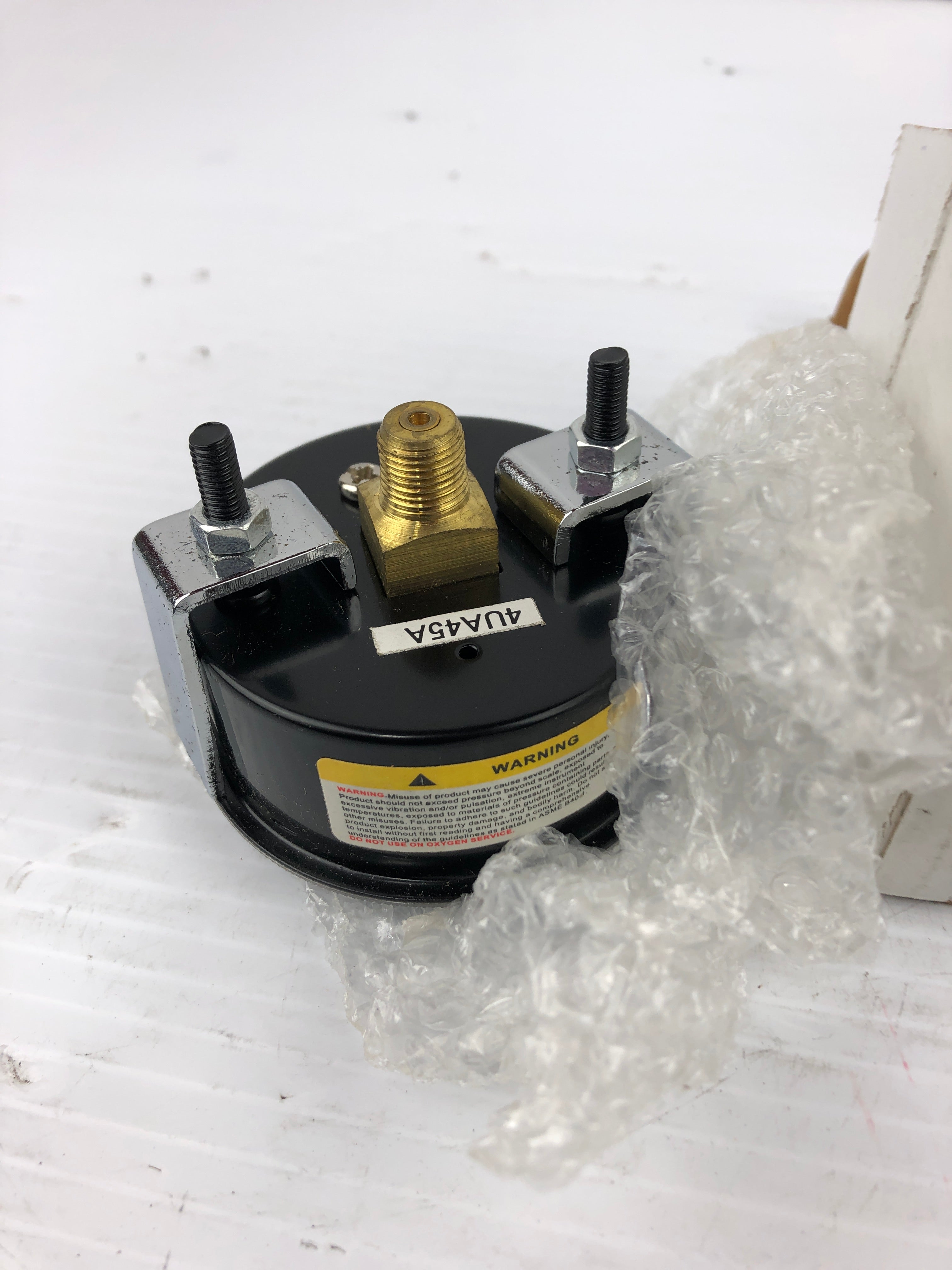 Panel Mount Pressure Gauge 4UA45A 2-1/2" 30-0" HG Vac