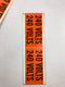 Brady 6GX47 "240 Volts" Voltage Sticker Decal Labels - Lot of 100 Stickers