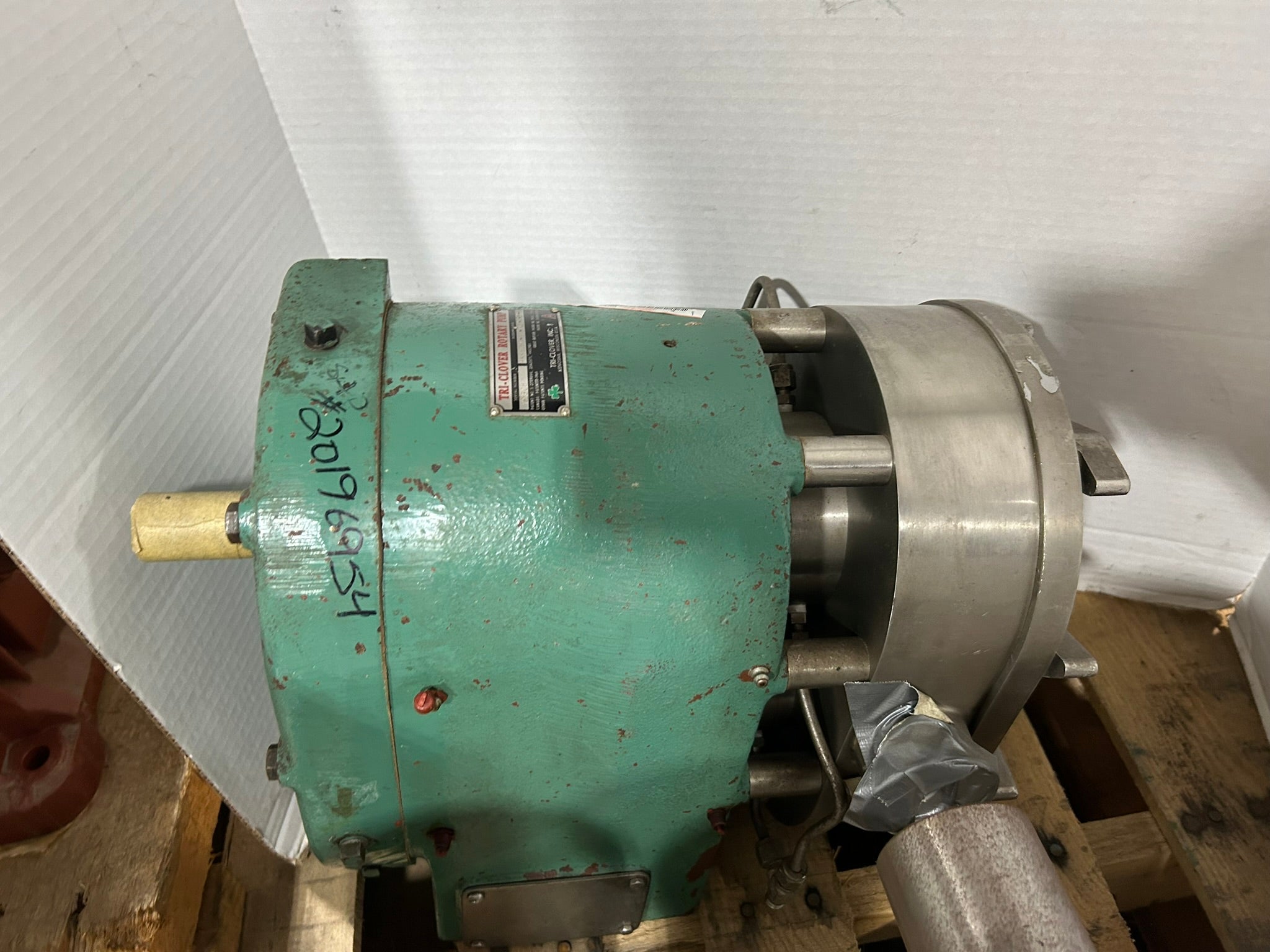 Tri-Clover PRRED60-2M-TC1-4-ST-S Rotary Pump