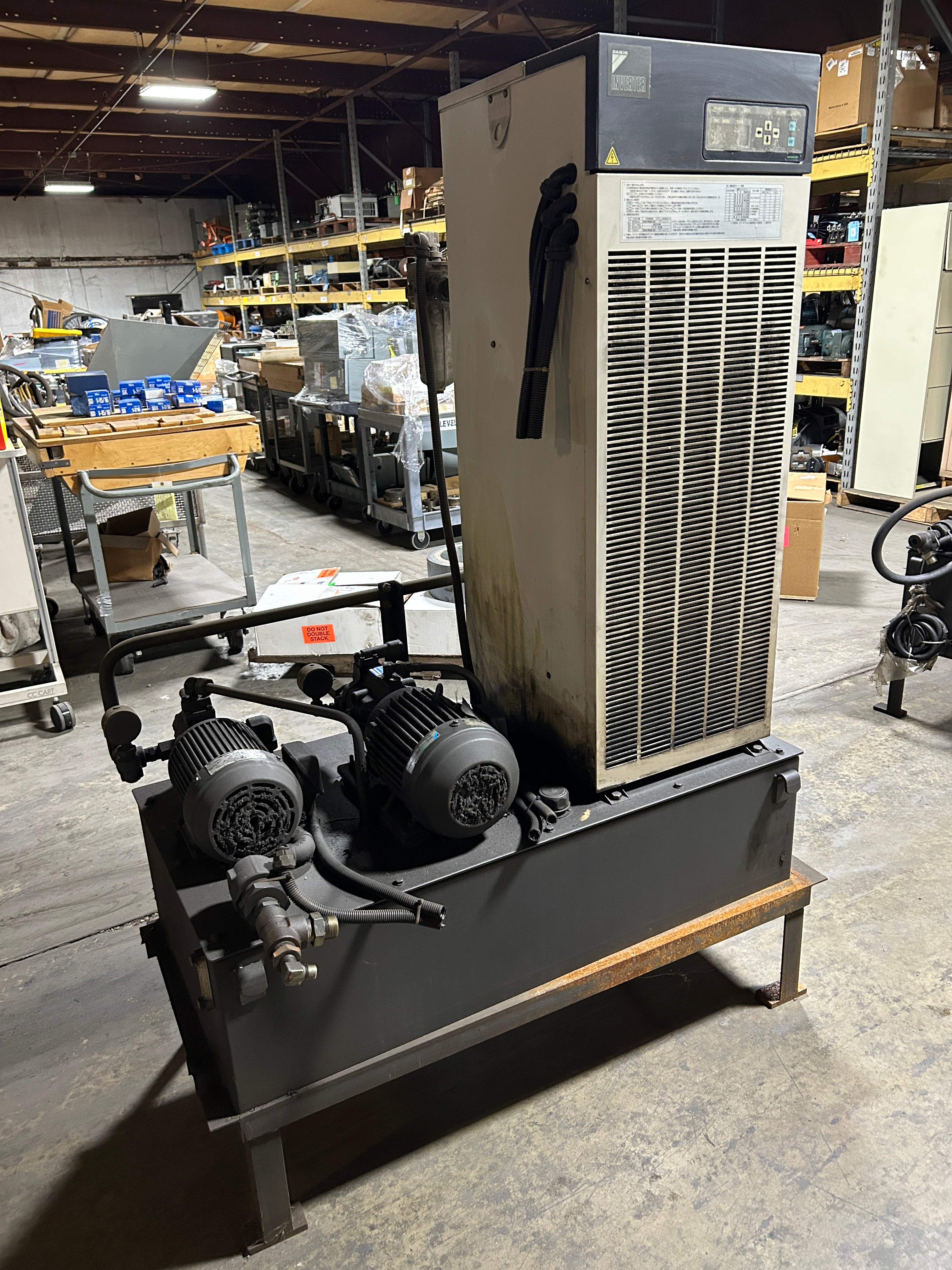 Daikin Industries AKZ206 Inverter Oil Cooling Unit Chiller Oil Hydraulic Tank 9