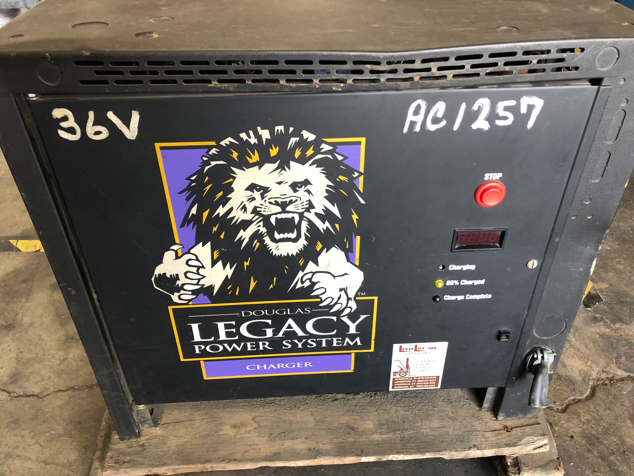 Douglas Legacy Power System S3B18-600L Battery Charger 3PH TG12579