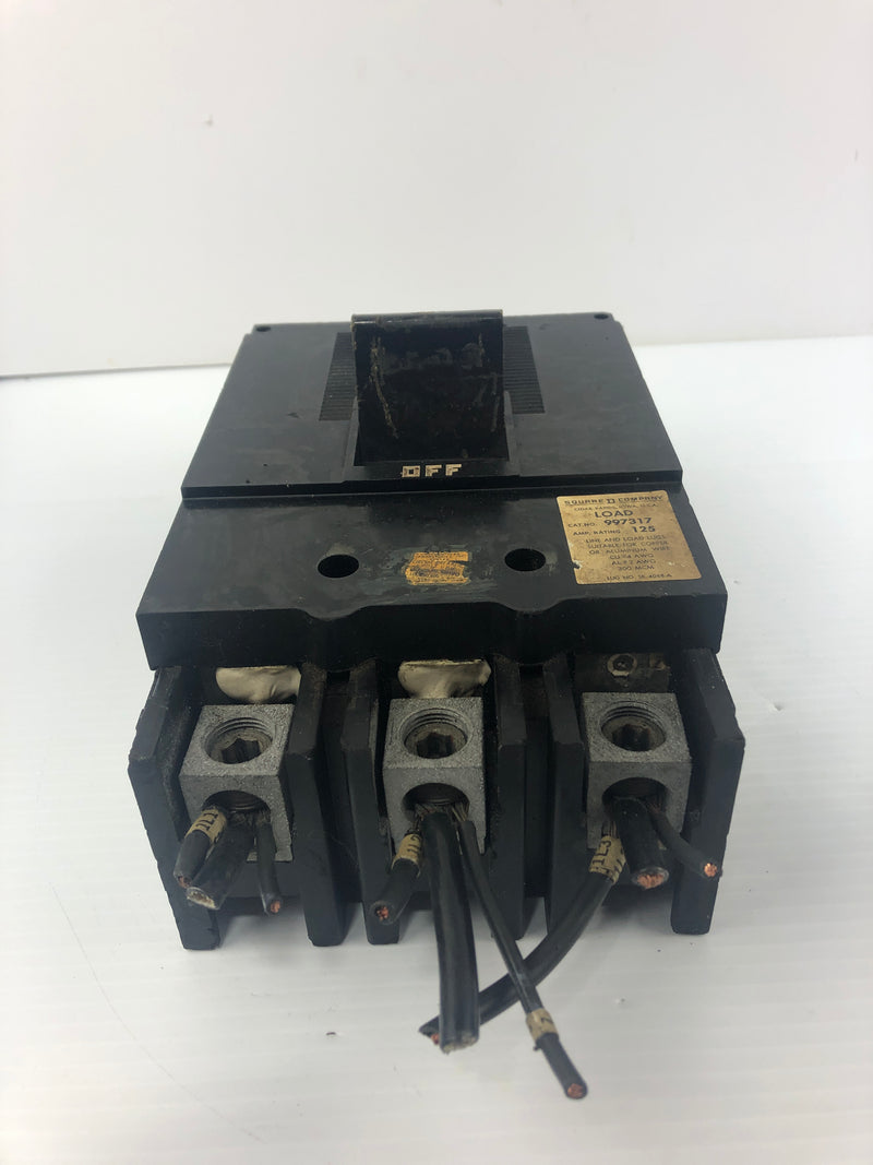 Square D 997317 Circuit Breaker 125A 3P