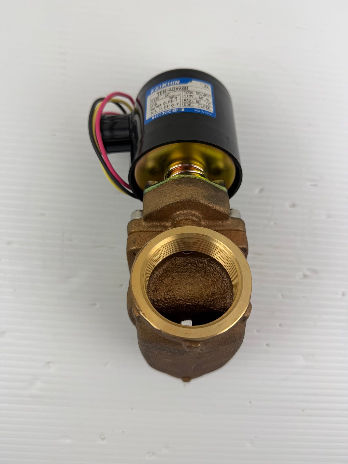 Kei Hin Electric Solenoid Valve TEN-40WAGM 110/110V